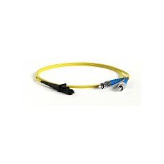 Патч-корд оптический Hyperline FC-D2-9-FC/UR-MTRJM/UR-H-1M-LSZH-YL, фото 