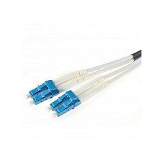 Патч-корд оптический Hyperline FC-D2-9A1-LC/UR-LC/UR-H-10M-LSZH-WH, фото 