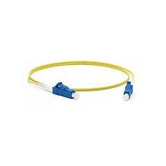 Патч-корд оптический Hyperline FC-S2-9-LC/UR-LC/UR-H-50M-LSZH-YL, фото 