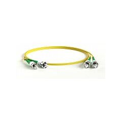 Патч-корд оптический Hyperline FC-D2-9-ST/AR-ST/AR-H-2M-LSZH-YL, фото 