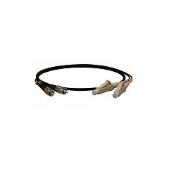 Патч-корд оптический Hyperline FC-D2-62-FC/PR-LC/PR-H-5M-LSZH-BK, фото 