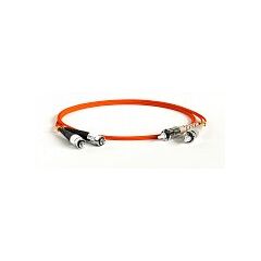 Патч-корд оптический Hyperline FC-D2-62-FC/PR-ST/PR-H-30M-LSZH-OR, фото 