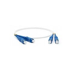 Патч-корд оптический Hyperline FC-D2-9A1-SC/UR-SC/UR-H-1M-LSZH-WH, фото 
