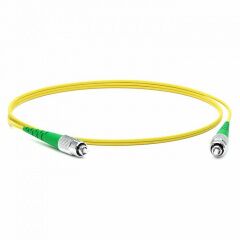 Патч-корд оптический Hyperline FC-S2-9-SC/AR-SC/AR-H-1M-LSZH-YL, фото 