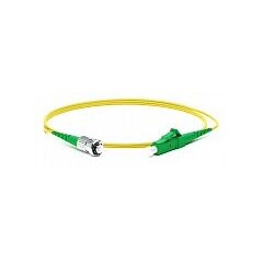 Патч-корд оптический Hyperline FC-S2-9-LC/AR-ST/AR-H-1M-LSZH-YL, фото 