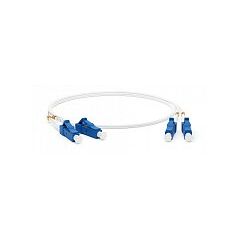 Патч-корд оптический Hyperline FC-D2-9A1-LC/UR-LC/UR-H-3M-LSZH-WH, фото 