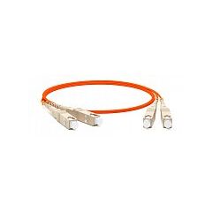 Патч-корд оптический Hyperline FC-D2-62-SC/PR-SC/PR-H-15M-LSZH-OR, фото 