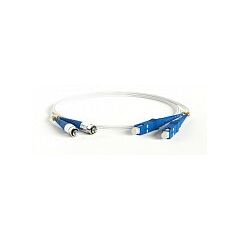 Патч-корд оптический Hyperline FC-D2-9A1-FC/UR-SC/UR-H-3M-LSZH-WH, фото 