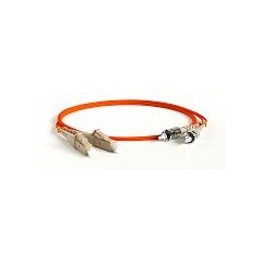 Патч-корд оптический Hyperline FC-D2-62-LC/PR-ST/PR-H-20M-LSZH-OR, фото 