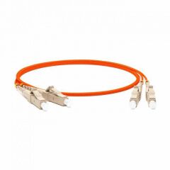 Патч-корд оптический Hyperline FC-D2-62-LC/PR-LC/PR-H-2M-LSZH-OR, фото 