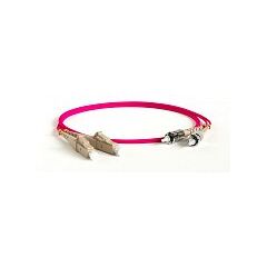 Патч-корд оптический Hyperline FC-D2-504-LC/PR-ST/PR-H-1.5M-LSZH-MG, фото 