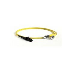 Патч-корд оптический Hyperline FC-D2-9-MTRJM/UR-ST/UR-H-3M-LSZH-YL, фото 