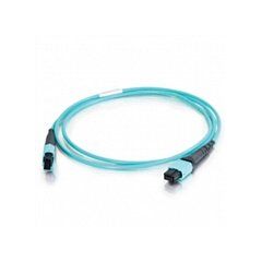 Патч-корд оптический Hyperline FHD-MC3-503-MPOM12/PS-MPOM12/PS-A-30M-LSZH-AQ, фото 