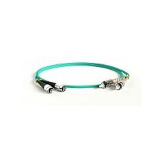 Патч-корд оптический Hyperline FC-D2-503-FC/PR-ST/PR-H-2M-LSZH-AQ, фото 