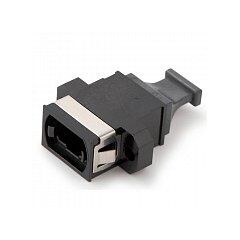 Адаптер Hyperline FA-P11X-MPO/MPO-N/BK-BK, фото 