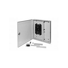 Бокс оптический Hyperline FO-WBX-4xSLT-W140H42-32UN-GY, фото 