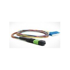 Кабель Hyperline FH-B9-503-MPOF12/PR-12LC/PR-0.9M-LSZH, фото 