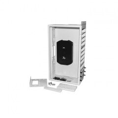 Бокс оптический Hyperline FO-19R-3U-12xSLT-W140H42-96UN-GY, фото 