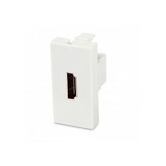 Модуль розетки Hyperline M45/2-HDMI-WH, фото 