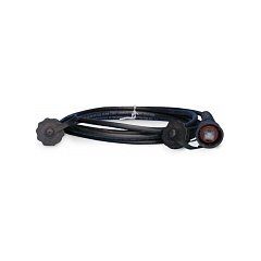Патч-корд Hyperline PC-IE-LPM-UTP-RJ45-RJ45-C5e-2M-BK, фото 