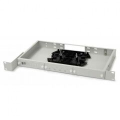 Бокс оптический Hyperline FO-19R-1U-3xSLT-W140H42-24UN-GY, фото 