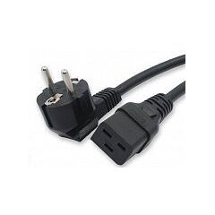Кабель питания Hyperline PWC-IEC19-SHM-3.0-BK, фото 