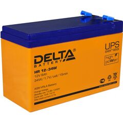 Аккумуляторная батарея для ИБП Delta HR 12-34W, фото 
