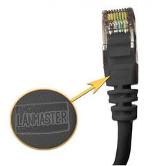 Патч-корд Lanmaster LAN-PC45/U5E-7.0-BK, фото 