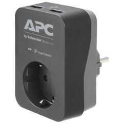Сетевой фильтр APC Essential SurgeArrest 1 розетка, PME1WU2B-RS, фото 