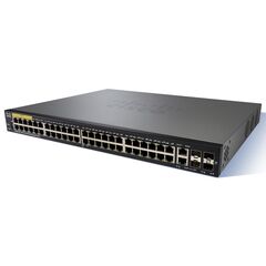 Коммутатор Cisco SF350-48MP 48-PoE Управляемый 52-ports, SF350-48MP-K9-EU, фото 