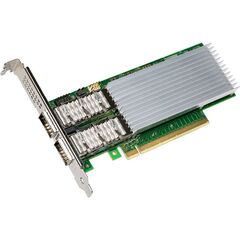Сетевой адаптер Intel Original E810CQDA2BLK 2x100Gb/s QSFP28 DAC (E810CQDA2BLK 978323), фото 