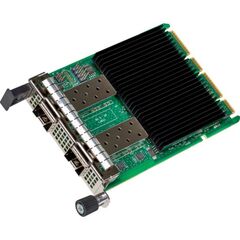 Сетевой адаптер Intel Original E810XXVDA2BLK 2x25Gb/s QSFP28 DAC (E810XXVDA2BLK 978332), фото 