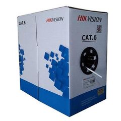 Кабель Hikvision UTP CAT 6e DS-1LN6-UE-W, фото 