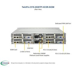Серверная платформа SuperMicro SYS-2028TP-HC0R-SIOM, фото 
