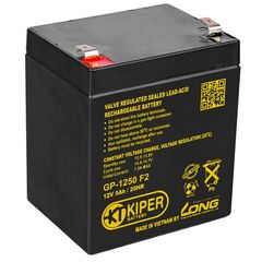 Аккумуляторная батарея Kiper GP-1250 F2 12V/5Ah 7446, фото 