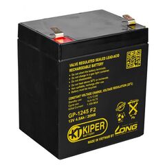 Аккумуляторная батарея Kiper GP-1245 F2 12V/4.5Ah 7445, фото 