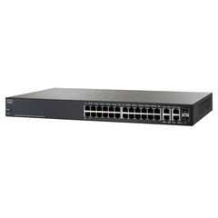 Коммутатор Cisco SG300-28PP 24-PoE Управляемый 28-ports, SG300-28PP-K9-EU, фото 