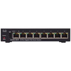 Коммутатор Cisco SG250-08HP 8-PoE Smart 8-ports, SG250-08HP-K9-EU, фото 