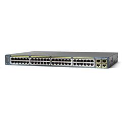 Коммутатор Cisco C2960+48PST-S 24-PoE Управляемый 52-ports, WS-C2960+48PST-S, фото 
