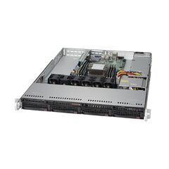 Серверная платформа Supermicro SuperServer 5019P-WT 4x3.5" 1U, SYS-5019P-WT, фото 