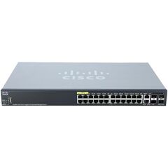 Коммутатор Cisco SG350X-24P 24-PoE Управляемый 28-ports, SG350X-24P-K9-EU, фото 