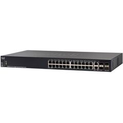 Коммутатор Cisco SG350X-24 Управляемый 28-ports, SG350X-24-K9-EU, фото 