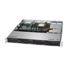 Серверная платформа Supermicro SuperServer 5019P-MTR 4x3.5" 1U, SYS-5019P-MTR, фото 
