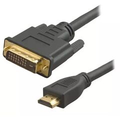 Кабель HDMI to DVI-D 5bites (19M-25M) Dual Link APC-080-020, фото 