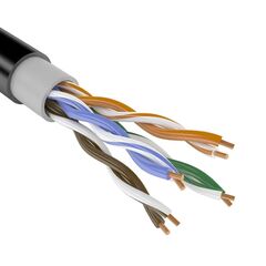 Кабель наружный F/UTP Cat 5e РЕ 4х2х0,52 (305м) F-UTP Cat 5e РЕ 4х2х0,52, фото 