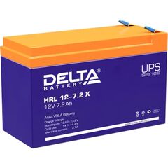 Аккумуляторная батарея Delta HRL 12-7.2 X, фото 