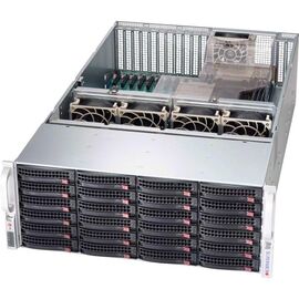 Корпус Supermicro SuperChassis 846XE2C-R1K23B Rack 1200Вт Чёрный 4U, CSE-846XE2C-R1K23B, фото 