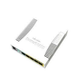 Коммутатор Mikrotik RouterBOARD 260GSP 4-PoE Web 6-ports, CSS106-1G-4P-1S, фото 
