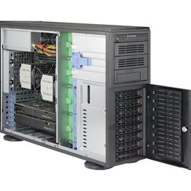 Серверная платформа Supermicro SuperWorkstation 7048A-T 8x3.5" Tower 5U, SYS-7048A-T, фото 