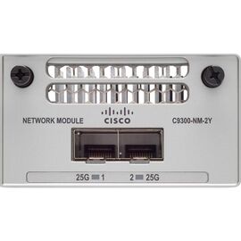 Сетевой модуль Cisco для Catalyst 9300 2x25G-SFP28, C9300-NM-2Y=, фото 